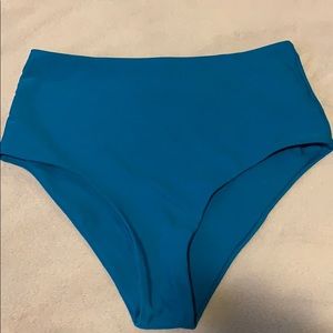 High waisted bikini bottoms